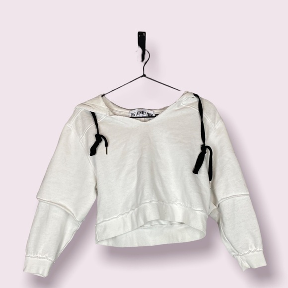 The Laundry Room cropped layered hoodie - Picture 1 of 7